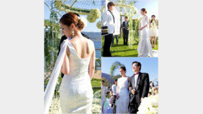 장나라, 중국서 父 손잡고 신부입장…사연은?