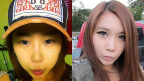 브아걸 제아, 아이라인 지웠더니 누구? ‘막내 미모’