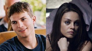  ‘열애설’ 애쉬튼 커처, 밀라 쿠니스와 동거…데미무어 격분