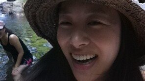 장신영, 휴가 중 계곡에서 몸매 자랑? ‘감탄 몸매’  