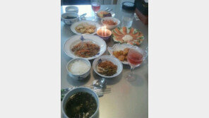 이성배, 탁예은이 차려준 생일상 공개 “축복받았네”