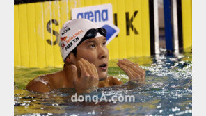 [런던 2012]박태환, 자유형 200m에서 전체 5위로 준결승 진출