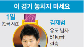 [런던 2012/이 경기 놓치지 마세요]김재범 유도 남자 결승
