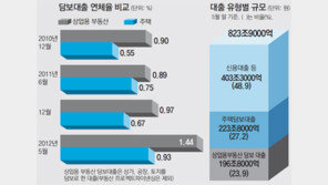 경매 부쳐도 빚 못갚는 ‘깡통상가’ 속출