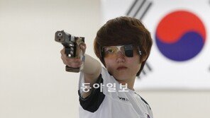 [런던 2012]‘스무살 소녀 일냈다’ 김장미, 사격에서 금메달