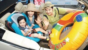 “카시트와 함께 안전한 휴가를”