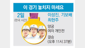 [런던 2012/이 경기를 놓치지 마세요]이성진, 기보배, 최현주 양궁 여자 개인전 결승