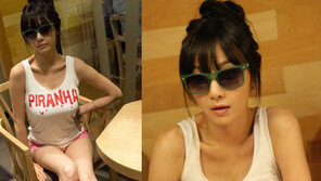 정수정, G컵 몸매 완벽!… “그저 부럽고 부럽습니다!”