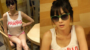 G컵녀 정수정, 풍만한 가슴 돋보이는 셀카 공개 …살아 있는 볼륨감 과시