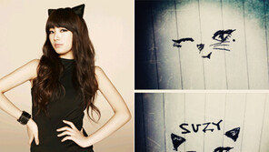 수지, 고양이 그림 공개… “수지와 똑 닮아”