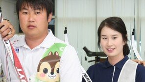 오진혁-기보배 열애…“내년엔 결혼하겠다” 金金커플