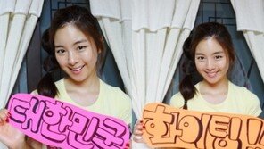 [런던 2012]‘베이글녀’ 한지우 “오진혁 선수 완전 감동입니다”