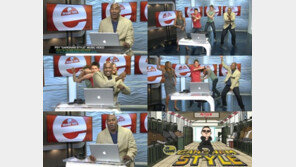 美 아침방송 출연진, 단체로 ‘싸이 말춤’