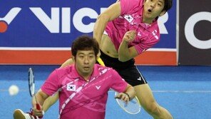 [런던 2012] ‘세계최강’ 이용대-정재성, 결승 진출 실패