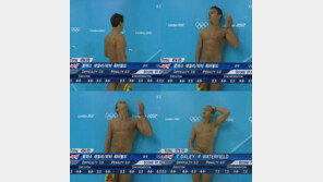 런던 올림픽 착시사진 “누드 수영 종목 신설?” 황당