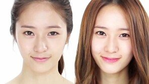 크리스탈, 화장전후 모습에 누리꾼 깜짝 ‘대체 다른 게 뭐?’