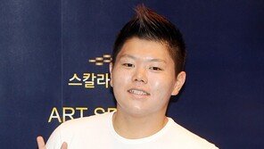 [포토] ‘임윤택 결혼’ 김도현, 수줍은 ‘브이’