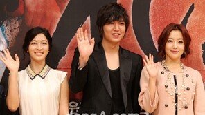 [SD포토] 박세영-이민호-김희선, ‘많이 봐주세요~’