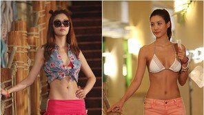 박은지-김수현 비키니로 몸매 대결! “강예빈 저리 가라네”