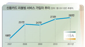 신용카드 리볼빙의 덫