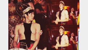 이용대, 알고보니 짐승남? ‘근육 남다르네’