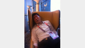 차범근, 굴욕사진 화제 ‘실신수준 숙면…’