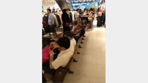 백화점 휴게실 모습, 동서고금을 막론하고 “똑같아” 폭소