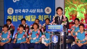 [포토] 홍명보 감독, 흘러 넘치는 카리스마