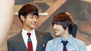 [포토] 최민호-설리, 훈훈한 분위기 ‘설마 벌써 커플?’