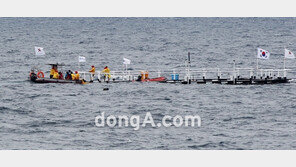 [SD포토] 자랑스러운 ‘독도 횡단 프로젝트’