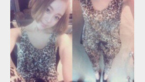 백보람, 호피무늬 쫄쫄이 의상입고 셀카 ‘은근 잘 어울려’