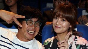 [포토] 박철민-오연서, 꽃중년-꽃미녀의 화사한 미소