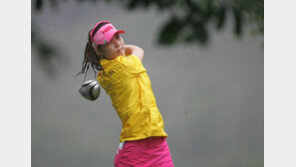 김자영 넵스마스터피스 1라운드 주춤