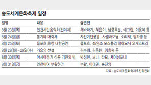 [인천/경기]송도, 11일간 맥주와 음악에 취한다… 세계문화축제 23일 개막