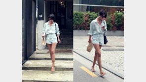 홍진경, 핫팬츠 입고 8등신 몸매 과시 ‘각선미의 품격’