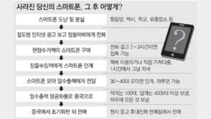 스마트폰 밀수출 ‘빠름빠름’… 도난-분실 사흘뒤면 해외서 팔려