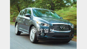 [CAR/시승기]남성적 덩치에 매끈한 변속능력, 인피니티 ‘올 뉴 JX’