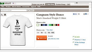 강남스타일 티셔츠까지 등장, 가격 알아보니… “동대문 스타일!”