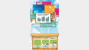 신용카드 지고 체크카드가 뜬다