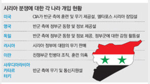 내전 신음 시리아, 강대국 각축장 되나