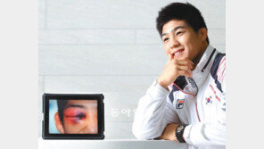 런던의 레슬링 영웅 김현우 “멍 빠지니 잘생겼대요… 부은 눈도 멋진데”