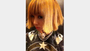 2NE1 공민지 셀카공개… ‘언니들 뺨치는 카리스마’
