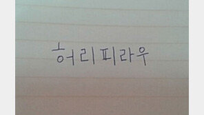 ‘거꾸로 봐도 똑같은 글자’ 이거 발견한 사람은 천재