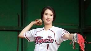 [포토] 기보배, 시구연습 중 숨겨진 S라인 자태