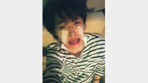 에프엑스 설리, 휴지 눈물 셀카…‘본방사수 안하면 울거에요~’