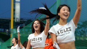 [포토] 치어리더, 모델들도 놀랄 선명한 복근 노출
