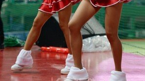 [포토] 치어리더, 수줍은 섹시춤으로 男心 홀릭