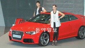 스포츠 쿠페 ‘뉴 아우디 RS5’ 몸매 공개