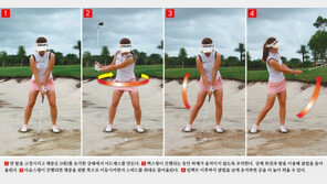 [르꼬끄골프와 함께 하는 김하늘의 실전 레슨] ‘하체 고정’ 기억하면 벙커 원샷 탈출도 OK!