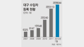 [대구/경북]대구 거리에 수입차가 흔해졌다